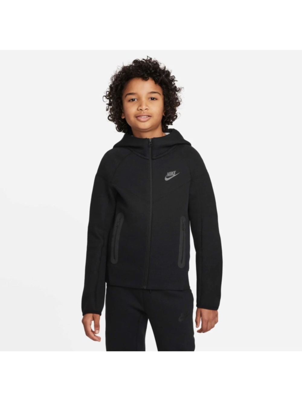 Nike Black‎ Zip-Up Hoodie-Zise 6-7
Unisex girl or boy